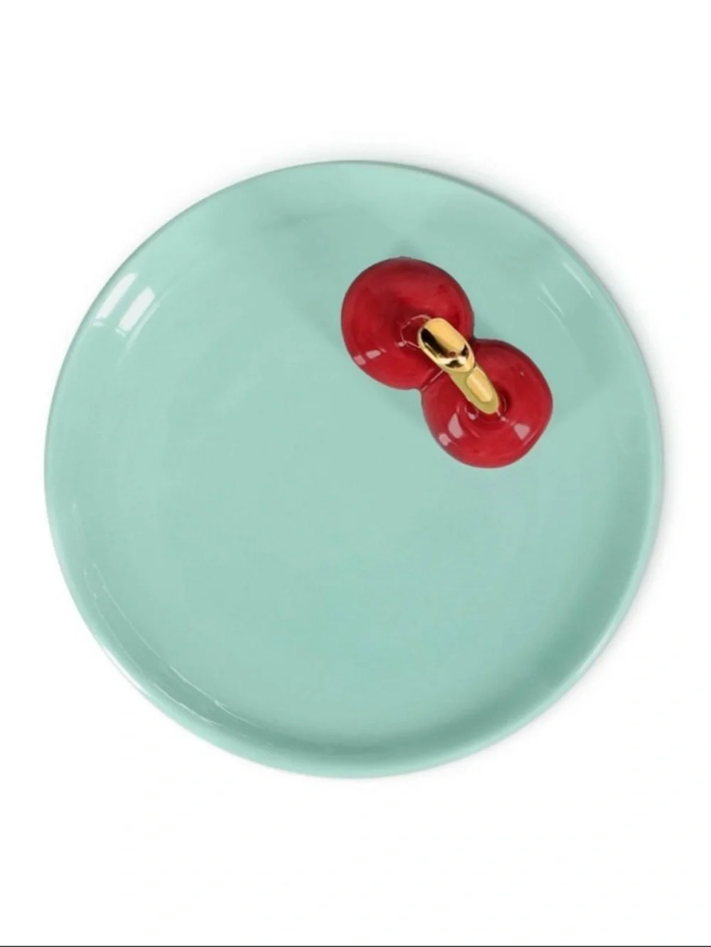 New! Decorative Cherry Trinket Dish in Teal and Red, Spring 2026 Target Bullseye